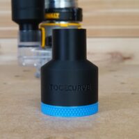 ToolCurve 1-7/8″ hose adapter for Dewalt Trim Router