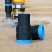 ToolCurve 27mm hose adapter for Dewalt Trim Router
