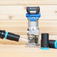 ToolCurve 1-1/4″ hose adapter for Kreg 20v Trim Router