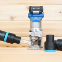 ToolCurve 36mm hose adapter for Kreg 20v Trim Router