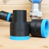 ToolCurve 36mm hose adapter for Kreg 20v Trim Router