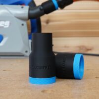 ToolCurve 1-1/4″ hose adapter for Kreg Track Saw