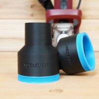 ToolCurve 2-1/2″ hose adapter for Lamello Zeta P2 Biscuit Joiner