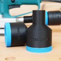 ToolCurve 36mm hose adapter for Makita 1/2 Sheet Finishing Sander BO4900V