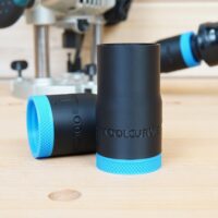 ToolCurve 1-1/4″ hose adapter for Makita 3-1/4" HP Router