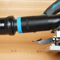 ToolCurve 1-1/4″ hose adapter for Makita 36v 7-1/4" Cordless Circular Saw
