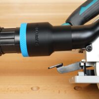ToolCurve 1-7/8″ hose adapter for Makita 36v 7-1/4" Cordless Circular Saw