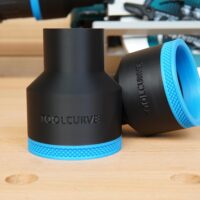 ToolCurve 2-1/2″ hose adapter for Makita 36v 7-1/4" Cordless Circular Saw