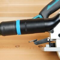ToolCurve 27mm hose adapter for Makita 36v 7-1/4" Cordless Circular Saw
