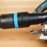 ToolCurve 36mm hose adapter for Makita 36v 7-1/4" Cordless Circular Saw