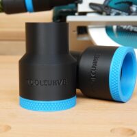 ToolCurve 36mm hose adapter for Makita 36v 7-1/4" Cordless Circular Saw