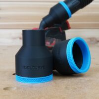 ToolCurve 2-1/2″ hose adapter for Milwaukee 12v Cut Out Tool