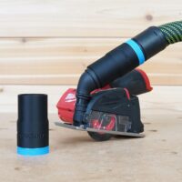 ToolCurve 27mm hose adapter for Milwaukee 12v Cut Out Tool
