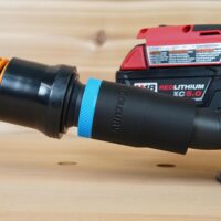 ToolCurve 1-1/4″ hose adapter for Milwaukee Fuel M18 5in Random Orbit Sander