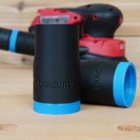 ToolCurve 27mm hose adapter for Milwaukee Fuel M18 5in Random Orbit Sander