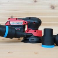 ToolCurve 36mm hose adapter for Milwaukee Fuel M18 5in Random Orbit Sander