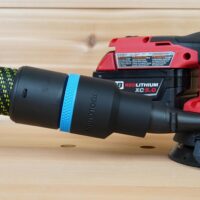 ToolCurve 36mm hose adapter for Milwaukee Fuel M18 5in Random Orbit Sander