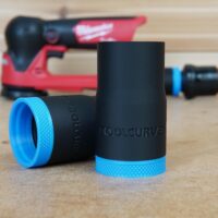 ToolCurve 1-1/4″ hose adapter for Milwaukee M12 3in Detail Sander