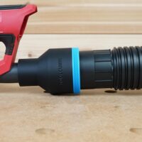 ToolCurve 2-1/2″ hose adapter for Milwaukee M12 3in Detail Sander