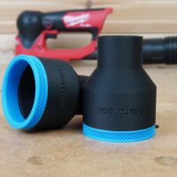 ToolCurve 2-1/2″ hose adapter for Milwaukee M12 3in Detail Sander