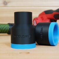 ToolCurve 36mm hose adapter for Milwaukee M12 Cordless 2 in Planer