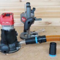 ToolCurve 1-1/4″ hose adapter for Milwaukee M18 2 1/4 HP Router