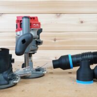 ToolCurve 2-1/2″ hose adapter for Milwaukee M18 2 1/4 HP Router
