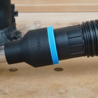 ToolCurve 2-1/2″ hose adapter for Milwaukee M18 2 1/4 HP Router