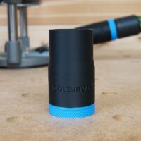ToolCurve 27mm hose adapter for Milwaukee M18 2 1/4 HP Router