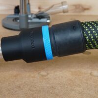 ToolCurve 36mm hose adapter for Milwaukee M18 2 1/4 HP Router