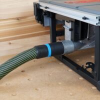 ToolCurve 36mm hose adapter for Milwaukee M18 Table Saw