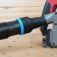 ToolCurve 2-1/2″ hose adapter for Milwaukee Track Saw