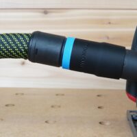 ToolCurve 27mm hose adapter for Milwaukee Track Saw
