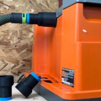 ToolCurve 27mm hose adapter for Ridgid Oscillating Edge Sander