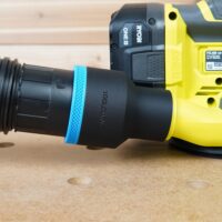 ToolCurve 2-1/2″ hose adapter for Ryobi 18v Cordless Sander