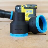 ToolCurve 2-1/2″ hose adapter for Ryobi 18v Cordless Sander