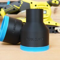 ToolCurve 2-1/2″ hose adapter for Ryobi 6 Amp Belt Sander