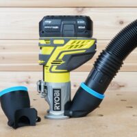 ToolCurve 2-1/2″ hose adapter for Ryobi Trim Router