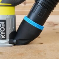 ToolCurve 2-1/2″ hose adapter for Ryobi Trim Router