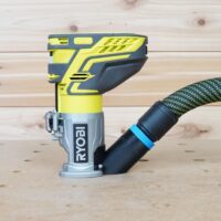 ToolCurve 27mm hose adapter for Ryobi Trim Router