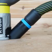 ToolCurve 27mm hose adapter for Ryobi Trim Router