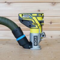 ToolCurve 36mm hose adapter for Ryobi Trim Router