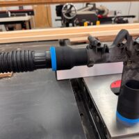 ToolCurve 1-7/8″ hose adapter for SawStop Table Saw Blade Guard