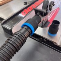 ToolCurve 1-7/8″ hose adapter for SawStop Table Saw Blade Guard