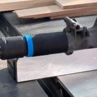 ToolCurve 27mm hose adapter for SawStop Table Saw Blade Guard