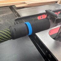 ToolCurve 27mm hose adapter for SawStop Table Saw Blade Guard