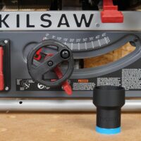 ToolCurve 1-1/4″ hose adapter for SKIL Worm Drive Table Saw