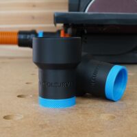 ToolCurve 1-1/4″ hose adapter for Wen Belt & Disc Sander