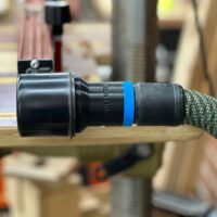 ToolCurve 27mm hose adapter for Woodpeckers DP-PRO Fence