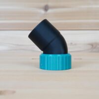 ToolCurve No Snag dust port for Makita Track Saw, 1-1/4″ & 1-7/8″ hoses